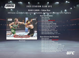 2025 Topps Stadium Club UFC 6-Pack Blaster Box 6 Packs Per Box, 5 Cards Per Pack