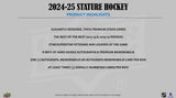 2024/25 Upper Deck Stature Hockey Hobby Box 1 Pack Per Box, 5 Cards Per Pack