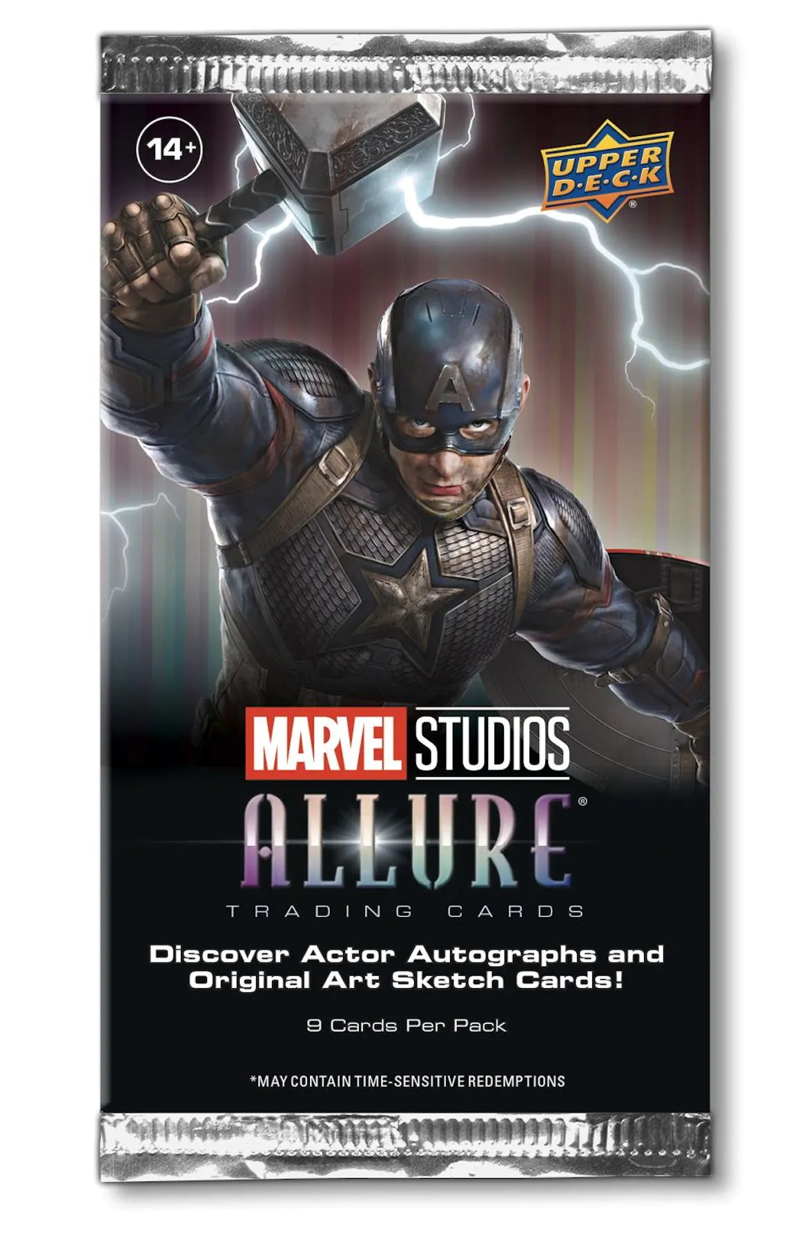2022 Upper Deck Marvel Studios Allure Hobby Box 8 packs per box, 9