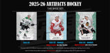 2025/26 Upper Deck Artifacts Hockey 6-Pack Blaster Box 6 Packs Per Box, 4 Cards Per Pack