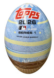 2026 Topps Series 1 Baseball Easter Egg Tin 59 Cards Per Tin - 1 At Random