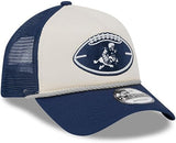 Men's Dallas Cowboys New Era 2024 Sideline Historic 9FORTY A-Frame Trucker Adjustable Hat