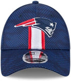 Men's New England Patriots New Era 2024 Sideline 9FORTY Stretch-Snap Hat - Navy