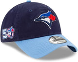 Men's Toronto Blue Jays New Era Alt 4 50th Anniversary Logo Side Patch 9Twenty Adjustable Hat