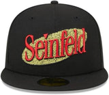 New Era Exclusive Seinfeld 59FIFTY "A Show About Nothing" Fitted Hat - Black