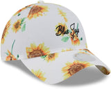 Women's Toronto Blue Jays New Era Sunflower 9TWENTY Adjustable Hat - White