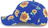 Women's Toronto Blue Jays New Era Sunflower 9TWENTY Adjustable Hat - Royal Blue