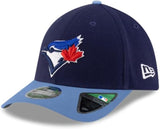 Men's Toronto Blue Jays New Era Alt 4 Royal Powder Blue 39THIRTY M-Crown Flex Hat - 50th Logo Side Patch