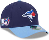 Men's Toronto Blue Jays New Era Alt 4 50th Anniversary Logo Side Patch 9FORTY M-Crown Adjustable Hat