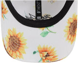Women's Toronto Blue Jays New Era Sunflower 9TWENTY Adjustable Hat - White
