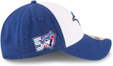 Men's Toronto Blue Jays New Era Alt 3 50th Anniversary Logo Side Patch 9Twenty Adjustable Hat