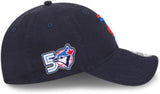Men's Toronto Blue Jays New Era City Connect 50th Anniversary Logo Side Patch 9Twenty Adjustable Hat