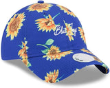 Women's Toronto Blue Jays New Era Sunflower 9TWENTY Adjustable Hat - Royal Blue