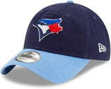 Men's Toronto Blue Jays New Era Alt 4 50th Anniversary Logo Side Patch 9Twenty Adjustable Hat