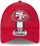 Men's San Francisco 49ers New Era 2024 Sideline 9FORTY Stretch-Snap Hat - Red