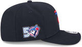 Toronto Blue Jays New Era 50th Anniversary Logo Side Patch 9SEVENTY Adjustable Hat - City Connect