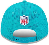 Men's Miami Dolphins New Era 2024 Sideline 9FORTY Stretch-Snap Hat - Aqua