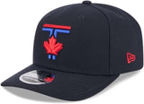 Toronto Blue Jays New Era 50th Anniversary Logo Side Patch 9SEVENTY Adjustable Hat - City Connect