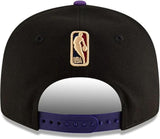 Men's New Era 9FIFTY NBA Toronto Raptors Classic Edition Snapback Hat - Black/Purple