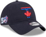 Men's Toronto Blue Jays New Era City Connect 50th Anniversary Logo Side Patch 9Twenty Adjustable Hat
