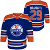 Edmonton Oilers Infant Ages 12-24 Months Leon Draisaitl Blue Premier - Player Hockey Jersey