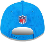 Men's Detroit Lions New Era 2024 Sideline 9FORTY Stretch-Snap Hat - Blue