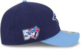 Men's Toronto Blue Jays New Era Alt 4 50th Anniversary Logo Side Patch 9FORTY M-Crown Adjustable Hat