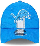 Men's Detroit Lions New Era 2024 Sideline 9FORTY Stretch-Snap Hat - Blue