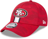 Men's San Francisco 49ers New Era 2024 Sideline 9FORTY Stretch-Snap Hat - Red