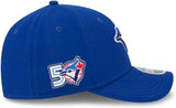 Youth Toronto Blue Jays New Era Royal 50th Anniversary Logo Side Patch 9FORTY M-Crown Adjustable Hat