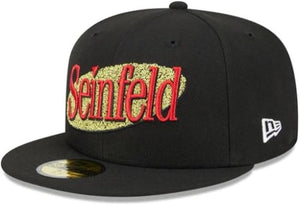 New Era Exclusive Seinfeld 59FIFTY "A Show About Nothing" Fitted Hat - Black