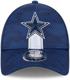 Men's Dallas Cowboys New Era 2024 Sideline 9FORTY Stretch-Snap Hat - Navy