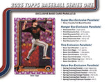 2025 Topps Series 1 Baseball 7-Pack Blaster Box 12 Cards per Pack