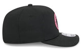Men's Inter Miami New Era Black/Pink 2025 Jersey Hook 9SEVENTY Stretch-Snap Hat