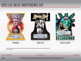 2026 Leaf Metal Independence Day Founding Fathers Box 4 Cards Per Box