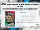 2024 Topps Star Wars Chrome Hobby Box 10 Packs per Box, 10 Cards per Pack