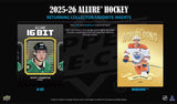 2025/26 Upper Deck Allure Hockey Blaster Box - 4 Packs Per Box, 5 Cards Per Pack
