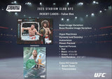 2025 Topps Stadium Club UFC 6-Pack Blaster Box 6 Packs Per Box, 5 Cards Per Pack