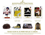 Keepsake Bruce Lee Collection Hobby Box  1 Relic Card per Box + 1 5-card pack