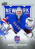 2025/26 Upper Deck New York Rangers Centennial Hockey Box Set 105 Cards Per Box