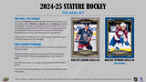 2024/25 Upper Deck Stature Hockey Hobby Box 1 Pack Per Box, 5 Cards Per Pack
