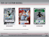 2026 Leaf Electrum Baseball Hobby Box 6 Cards Per Box