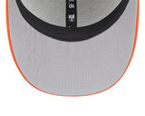 Men's New Era Black/Orange Cincinnati Bengals 2023 Sideline Low Profile 9FIFTY Snapback Hat