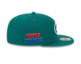 New York Jets New Era Super Bowl III Side Patch 59FIFTY Fitted Hat - Green