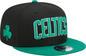 Men's New Era Black Boston Celtics 2022/23 Statement Edition - 9FIFTY Snapback Hat