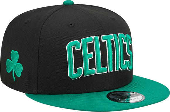 Men's New Era Black Boston Celtics 2022/23 Statement Edition - 9FIFTY Snapback Hat