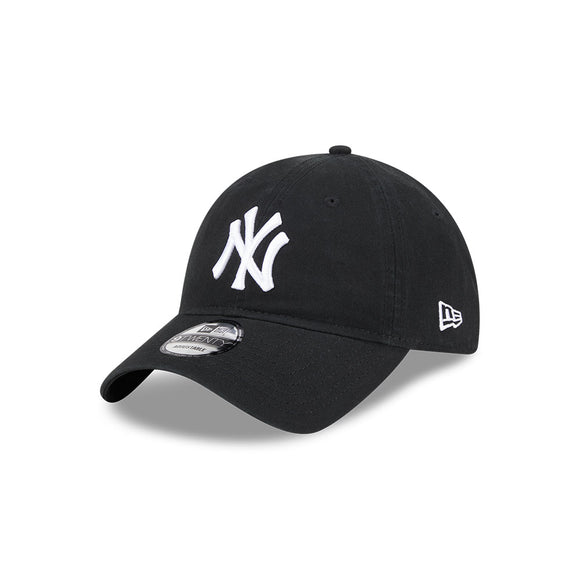 Men's New York Yankees New Era Black 9TWENTY Evergreen Twill Adjustable Hat