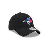 Men's Toronto Blue Jays New Era Black 9TWENTY Evergreen Twill Adjustable Hat