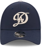 Men's Los Angeles Dodgers New Era Navy 2024 City Connect 9Forty Snapback Hat