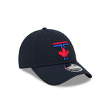 Men's Toronto Blue Jays New Era Navy 2024 City Connect 9Forty Stretch Snap Hat